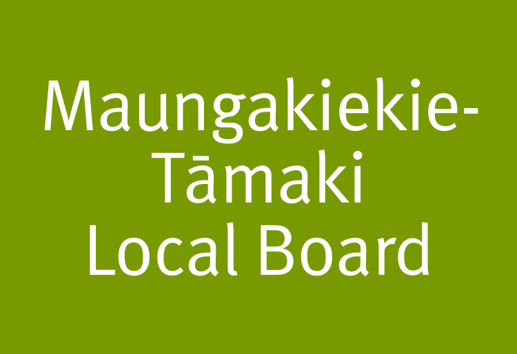 tile clicking through to maungakiekie-tamaki local board information